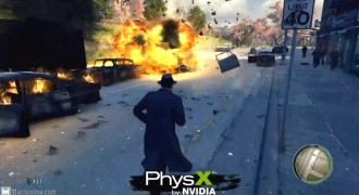 Изтича филмче за PhysX ефектите на Mafia II, видеокартите ни плачат със сълзи