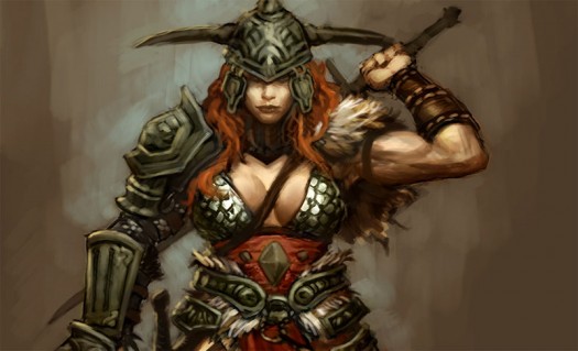 barbarian female diablo III