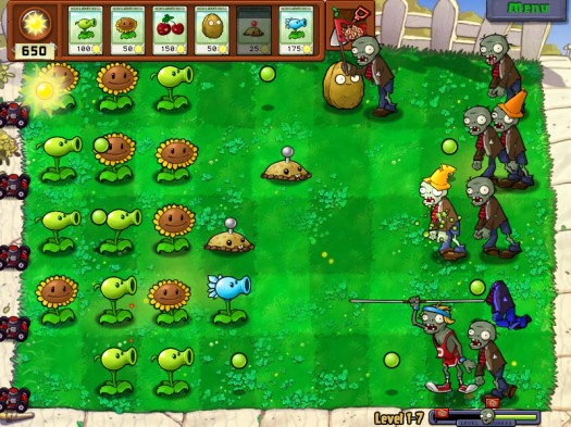 plants vs zombies