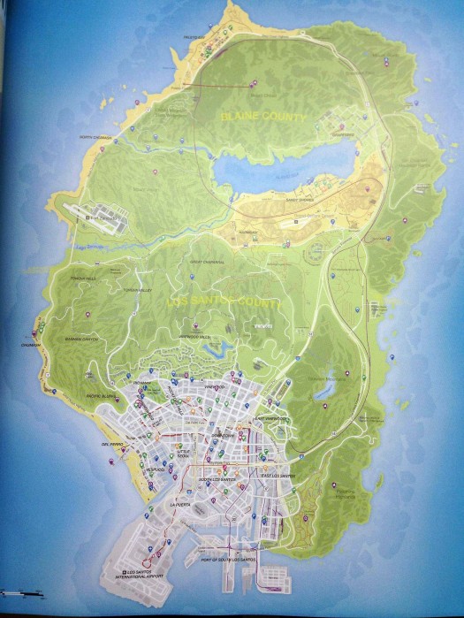 gta 5 karta