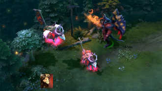 Куриер в DoTA 2 продаден за 38 000 долара
