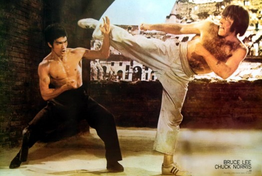 chuck norris bruce lee