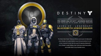Поръчай Call of Duty: Advanced Warfare, получи бонус предмети в Destiny