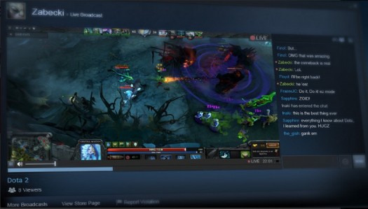 steam broadcasting