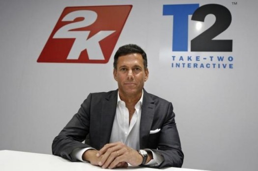 Strauss Zelnick, CEO Take Two Interactive, poses for a portrait at the 2014 E3 in Los Angeles