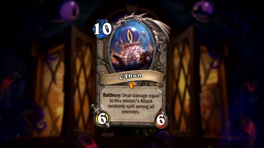 hearthstone cthun