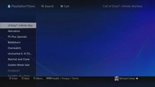call of duty infinite warfare