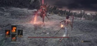 Вижте как се превърта Dark Souls III… на 1 ниво, без блок, кълбо и париране
