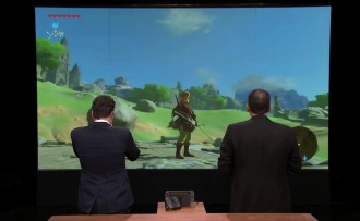 Zelda: Breath of the Wild с NX геймплей