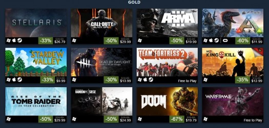 steam gold