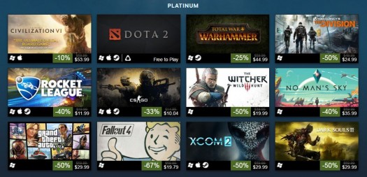 steam platinum 1