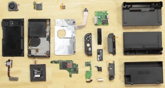 Ето как изглежда Nintendo Switch на части