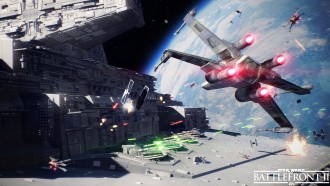 Ето как изглеждат космическите битки в Star Wars Battlefront 2