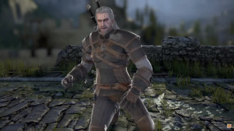 Гералт гост в SoulCalibur VI