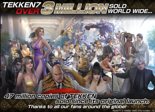 tekken 7 sales